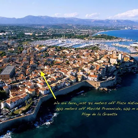 Maison La Tropezienne ... New • Fabulous 5* Luxe & Terrasse • 6p. Old Town Антиб